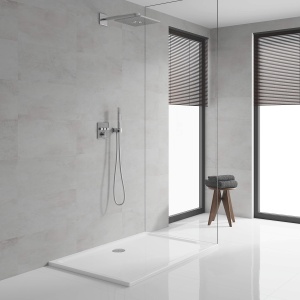 Sistem de dus GROHE SmartControl 310, crom, 2 tipuri de jet, design ultraflat - Img 5