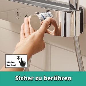 Sistem de dus hansgrohe Pulsify S, cap de dus 260mm, crom, EcoSmart - Img 4