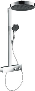 Sistem de dus hansgrohe Rainfinity 360 cu termostat ShowerTablet 350, crom