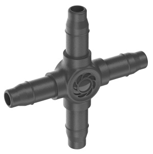 Sistem de Irigare Micro-Drip Gardena 4,6 mm, 10 Bucati, Instalare Fara Coturi