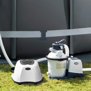 Sistem de Ozon si Saramura Intex Krystal Clear 28666, 11 gh Clor, 56800 L - Img 2