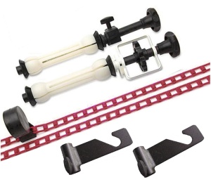 Sistem de suspendare pentru fundal Bresser F001882 MB-11A, metal, 1 rola, negru