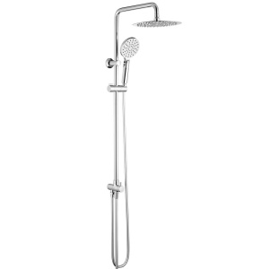 Sistem dus GRIFEMA G7005, dus cu efect de ploaie 25x25cm, inox