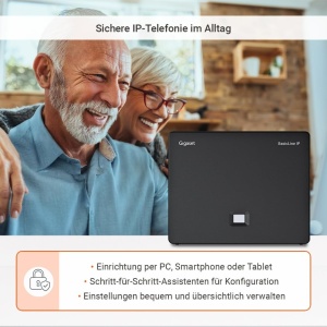 Sistem telefonie IP Gigaset BasicLine IP Comfort 500HX, HD, Argintiu-Negru - Img 7