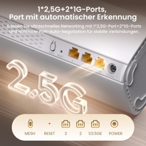 Sistem Wi-Fi Mesh Tenda ME6 Pro, 5011 Mbits, Acoperire de pana la 6600 ft - Img 4