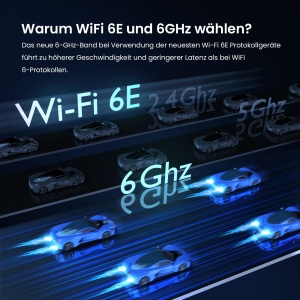 Sistem Wi-Fi Mesh Tenda Nova MX21 Pro - Wi-Fi 6E, Tri-Band, 680 - Img 3