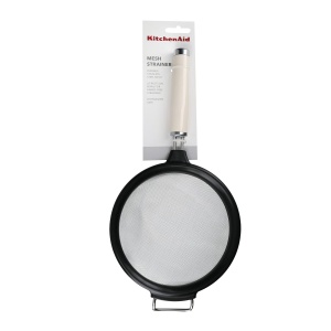 Sita de bucatarie KitchenAid, 17,5 cm, inox, rezistenta la caldura - Img 4
