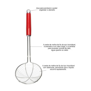 Skimmer din otel inoxidabil KitchenAid KCG010OHOBE, cu maner confortabil - Img 4