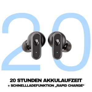 Skullcandy Dime 3 Casti Wireless True Black Bluetooth Autonomie 20h - Img 2