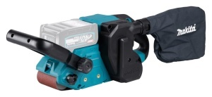 Slefuitor cu banda Makita BS001GZ01, 40V, motor fara perii, reglaj viteza, colectare praf - Img 4