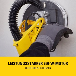 Slefuitor de perete STANLEY FATMAX SFMEE500S-QS, 750W, 225mm, NegruGalben - Img 6