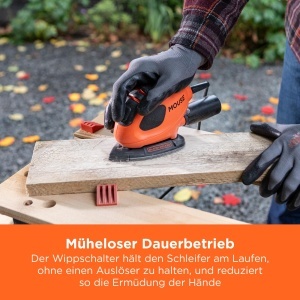 Slefuitor electric BLACKDECKER BEW230BC-QS, 55W, compact, cu 15 accesorii - Img 7