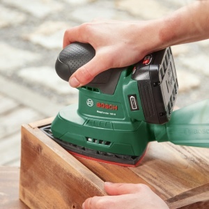 Slefuitor multifunctional Bosch EasySander 18V-8 fara acumulator sistem 18V pentru proiecte DIY - Img 4
