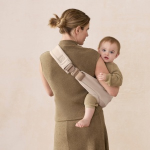 Sling Ergobaby Upsie pentru copii 6-48 luni, 2 pozitii, suport ergonomic - Img 4