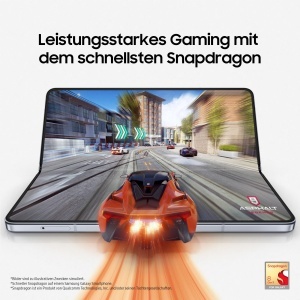 Smartphone pliabil Samsung Galaxy Z Fold5, 256 GB, Albastru Icy, Camera HD - Img 8