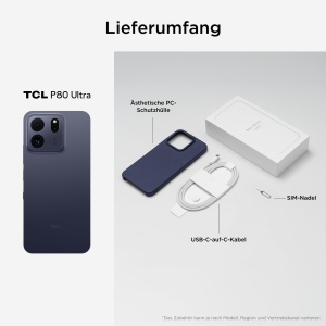 Smartphone TCL P80 Ultra 5G, 50MP, 512GB, 5800mAh, Albastru - Img 13