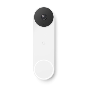 Sonerie video Google Nest cu acumulator, wireless, compatibila cu Google Home