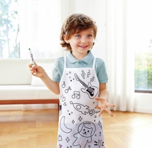 Sort Hape pentru copii model Ausmal-Schurze design creativ si rezistent la apa - Img 3