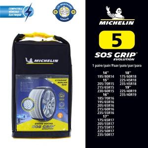 Sosete antiderapante auto Michelin SOS Grip Evolution 5, montaj rapid, reutilizabile - Img 2