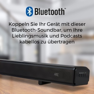 Soundbar Cello YWS23-DE 2.1 Canale 80W Bluetooth Negru - Img 3