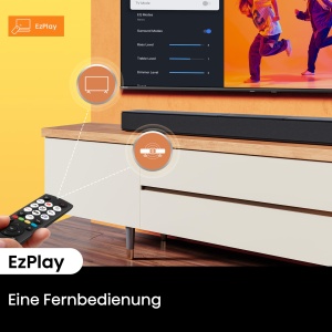 Soundbar Hisense HS2000, 2.1 Canale, 240W Putere, Subwoofer Integrat - Img 9