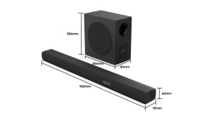 Soundbar Hisense HS3100, 3.1 Canale, 480W, Subwoofer Wireless - Img 3