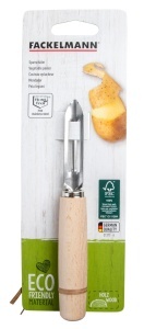 Spalator legume Fackelmann 15 cm, otel inoxidabil, maner din lemn, FSC