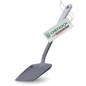 Spatula de bucatarie Chefkoch Fackelmann, 33cm, rezistenta la caldura, gri
