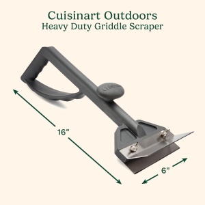 Spatula de curatare Cuisinart CCB-500, inox, 6 inch, ergonomica - Img 2