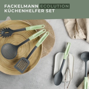 Spatula din lemn Fackelmann Ecolution, 33.5 cm, verdemaro, din materiale sustenabile - Img 7