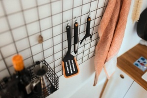 Spatula Flexibila Fiskars Functional Form, Hitzebestendig 220C, NegruPortocaliu - Img 8