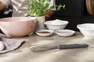 Spatula plata Zyliss cu maner ergonomic, 30 cm, din otel inoxidabil si silicon - Img 6