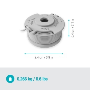 Spirala de inlocuire Gardena 1,6 mm pentru EasyTrim, nylon rezistent, instalare usoara - Img 3