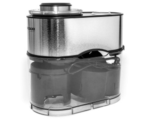 Spiralschneider Rommelsbacher EGS 80 5 accesorii recipient 25L otel inoxidabil - Img 6