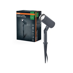 Spot de gradina Osram ENDURA Classic, GU10, 35W, negru, cu cap ajustabil