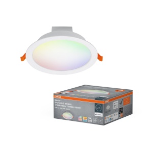Spot LED incorporabil OSRAM SMART Matter, 12W, 1200lm, RGB, 170mm