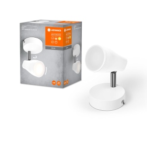 Spot LED PEAR LEDVANCE GU10, 4.3W, 350lm, Lumina calda