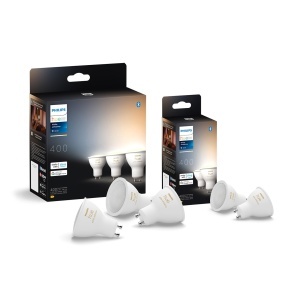 Spot LED Philips Hue White Ambiance GU10, 400lm, 5 bucati, dimabil - Img 2
