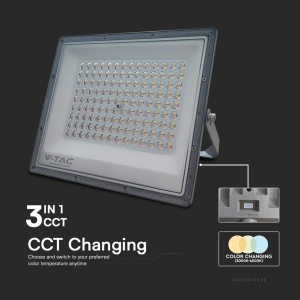 Spot LED V-TAC exterior 100W - [Samsung Chip + RLE Technology] - 8150 lumeni - IP65 - Proiector LED pentru casa, gradina, garaj, depozit - Spot LED pentru exterior - CCT 3-IN-1 Lumina calda, rece sau neutra - Img 4