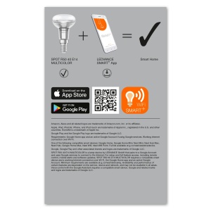 Spot LEDVANCE SMART WIFI 40W RGBW, 2700-6500K, 4-Pack - Img 5