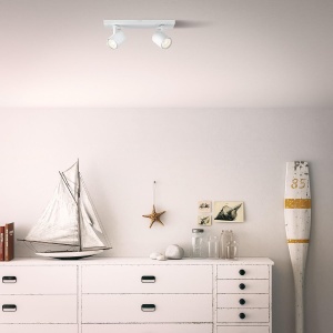 Spoturi LED Philips Runner, 6W, dimabil, alb, cu capete ajustabile - Img 3