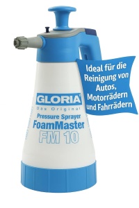 Spray de spuma GLORIA FoamMaster FM 10, capacitate 1 L, duza reglabila, robust