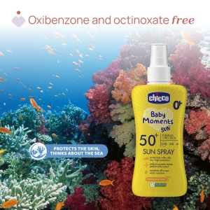 Spray solar Chicco SPF 50, 150 ml, pentru pielea sensibila a bebelusilor - Img 3