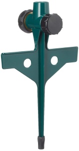 Sprinkler cu suport din zinc Orbit 58197, usor de utilizat, pentru capete de 1,3 cm - Img 2