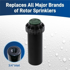 Sprinkler Rotor Orbit Voyager 4 Inch, 2 bucati, ajustabil, pentru irigare eficienta - Img 4