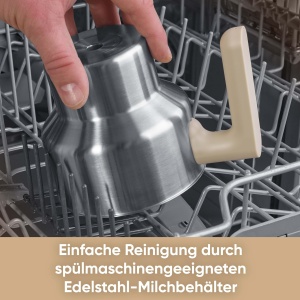 Spumant de lapte cu inductie SEVERIN Design Spumant electric de lapte cu recipient din otel inoxidabil spumare rece si calda functie de ciocolata potr - Img 8