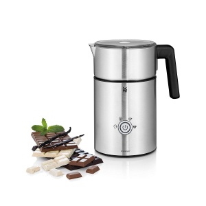 Spumant de lapte WMF Lono Milk & Choc electric, 150-500 ml, 650 wati, masina de cacao, aragaz de lapte, recipient de lapte fara fir, pentru spuma de lapte calda, rece, ciocolata calda - Img 1