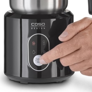 Spumator de lapte CASO Crema Choco Black, 350 ml, inox, cu control temperatura - Img 9