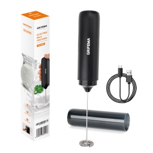Spumator de lapte GRIFEMA, reincarcabil, 13000 Umin, din inox, portabil