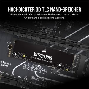 SSD Corsair MP700 PRO 1TB M.2 PCIe Gen5 NVMe 2.0 - 12400MBs citire, negru - Img 5